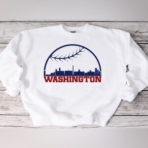 Washington Nationals Skyline Crewneck